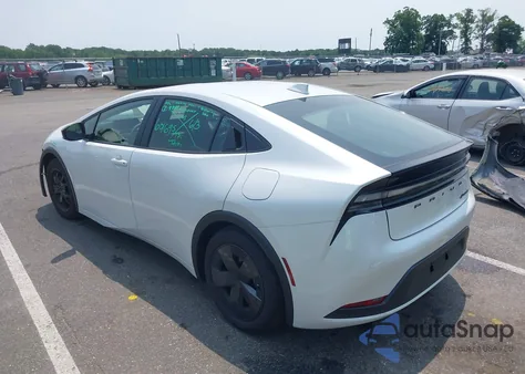 2024 Toyota Prius Prime Se from USA, damaged, VIN JTDACACU4R3033689